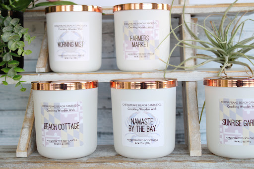 Chesapeake Beach Candle Co. Logo