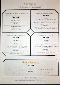 Menu L'Infini Mets Page 3