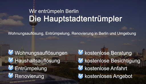 Die Hauptstadtentrümpler Profis für Wohnungsauflösung und Entrümpelung