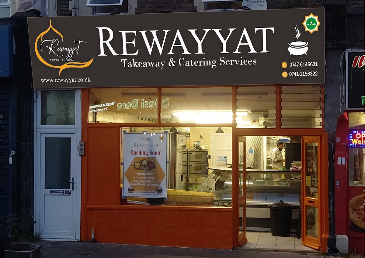 Rewayyat Desi Takeaway & Catering - Pakistani Restaurants in 80 Crwys Rd