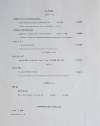 Menu Restaurant La Cour du Théâtre Page 13
