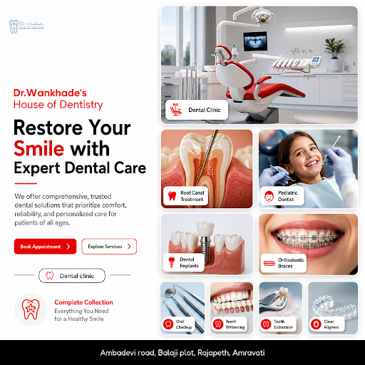Dr. Wankhade's House of Dentistry is a trusted dental clinic offering expert root canal treatment… post image