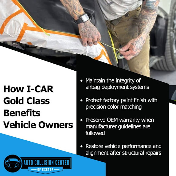 How I-CAR Gold Class Benefits Vehicle Owners