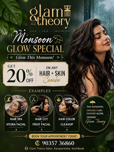 This monsoon, give your hair and skin the care they deserve with our Monsoon Glow Special. Enjoy…