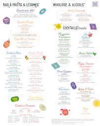 Menu Le Paradis du Fruit - Annecy Page 2