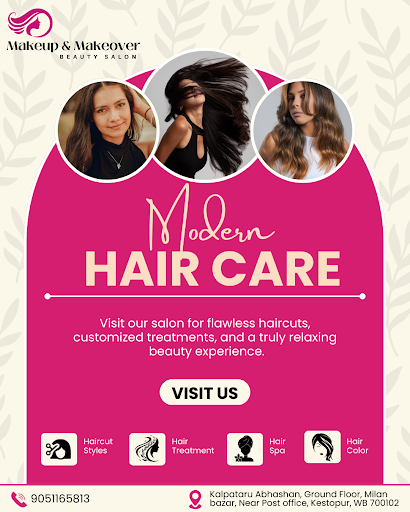 Give your hair the care it truly deserves at Makeup & Makeover Beauty Salon 💇‍♀️✨ post image