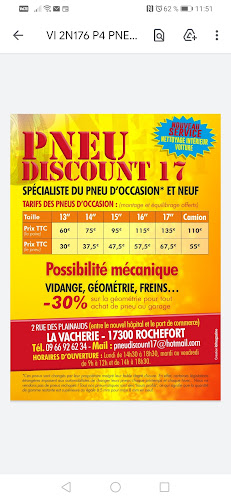 Pneu Discount 17 - Sarl Thenaud - Atelier de réparation automobile