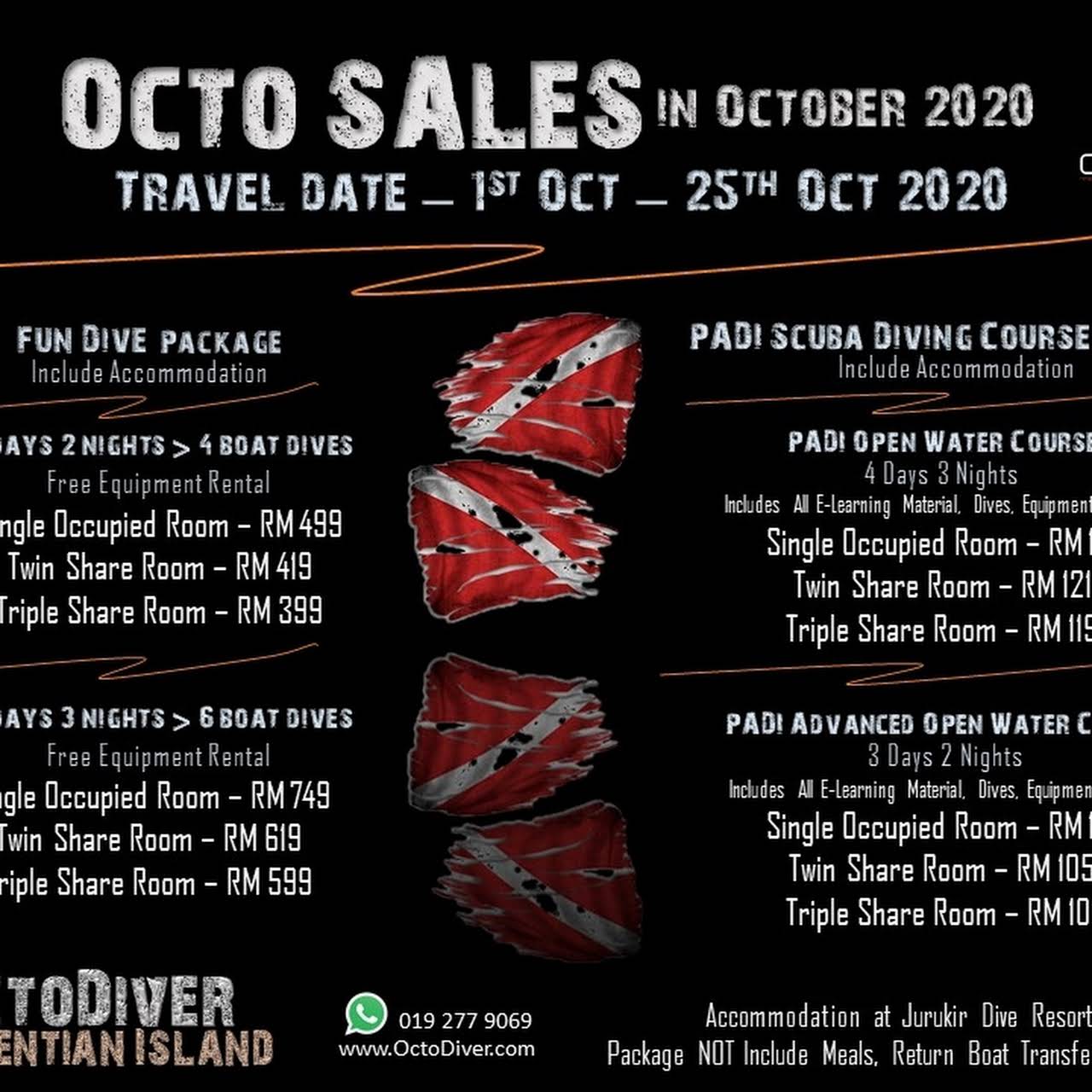 Octozen Dive Resort By Octodiver Perhentian Island Scuba Diving Centre In Perhentian Island Padi Authorized Scuba Diving Centre