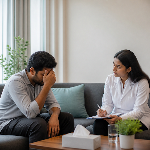 When dark thoughts feel overwhelming, timely help can save a life. At Dr.Joshi Mind Care Clinic i… post image