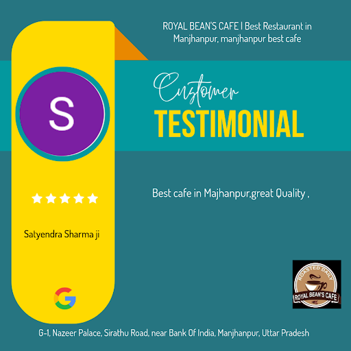 Satyendra's delight at ROYAL BEAN'S CAFE! He loved the exceptional service and savoring our delec… post image