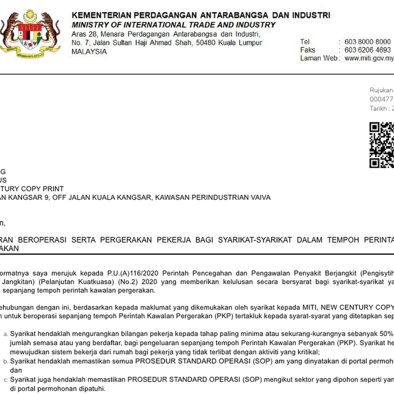 New Century Copy Print Commercial Printer In Ipoh