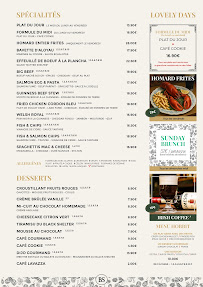 Menu Black Shelter Orvault Page 2