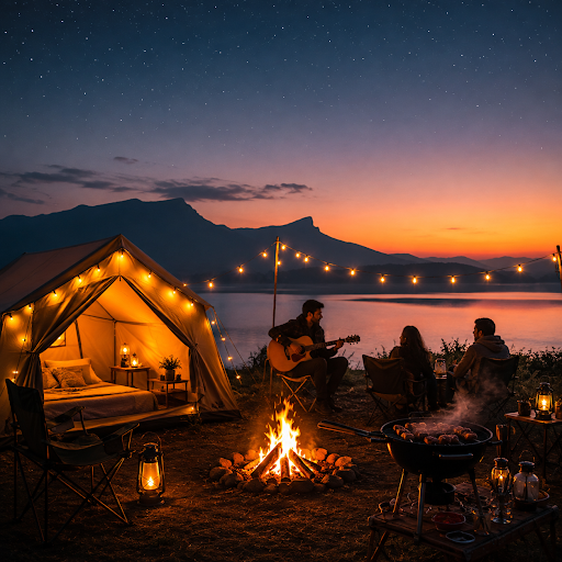 Escape the city noise and experience the best Pawna Lake camping with CampingX.in! 🏕️✨ post image