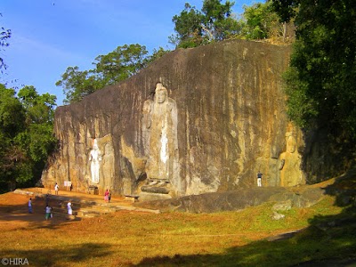 Photos of Buduruwagala Rock Carvings