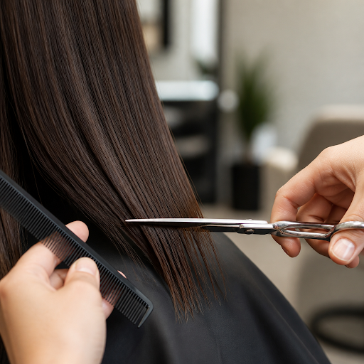 Healthy, glossy hair starts with one simple habit: regular trims. At Vave salon UNISEX Kothapet i… post image
