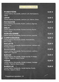 Menu Palazzo Pizza Page 1