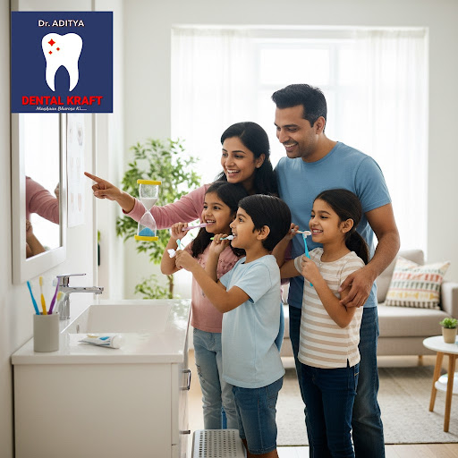 Strong, cavity-free teeth start with small daily habits. At Dr. Aditya Dental Kraft in Ghaziabad,… post image