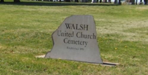 Walsh United Cemetery (Formerly Wesleyn Methodist Church & Cemetery)