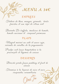 Menu Chez Ju Page 3