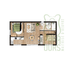 Photo n°17 de Papa Ours Maitrise D'oeuvre à Meslan (Cabinet d'architecte d'intérieur)