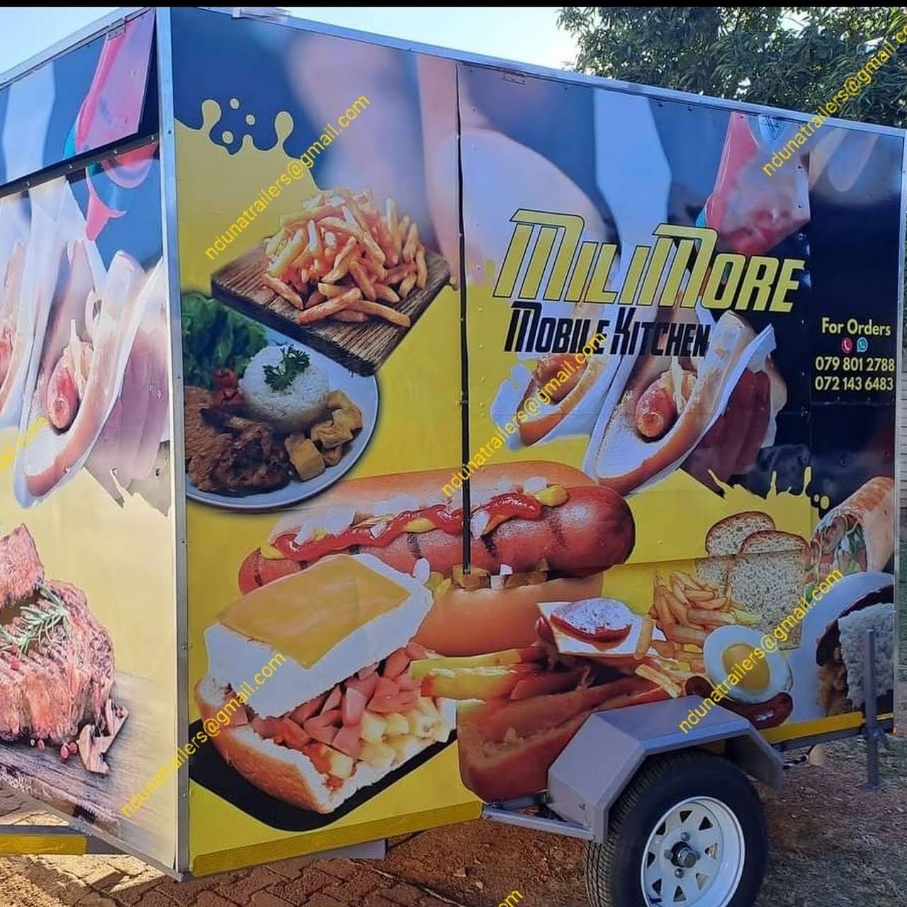 Mobile kitchen trailers for sale, food trailers , Pretoria, mpumalanga