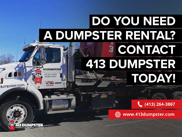 413 Dumpster Springfield MA dumpster rental