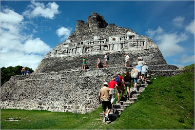 Photos of Xunantunich and Cave Tubing