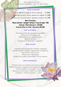 Menu El Sol Aulnay Sous Bois Page 1