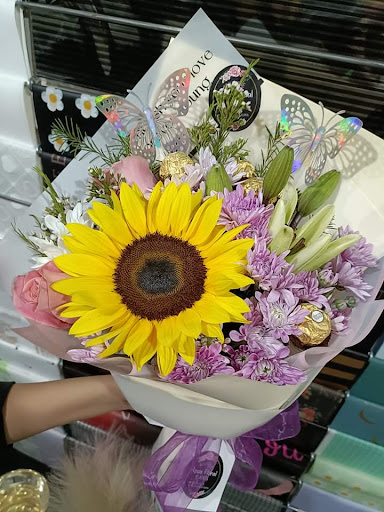 Boutique rosa floral - Thumbnail