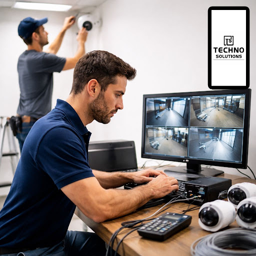 Protect your home or business with a professional multi-camera CCTV system installed by techno so… post image