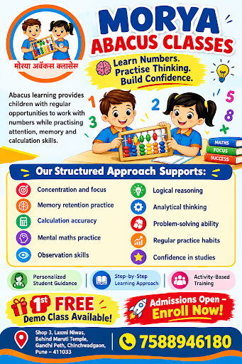 MORYA ABACUS CLASSES post image