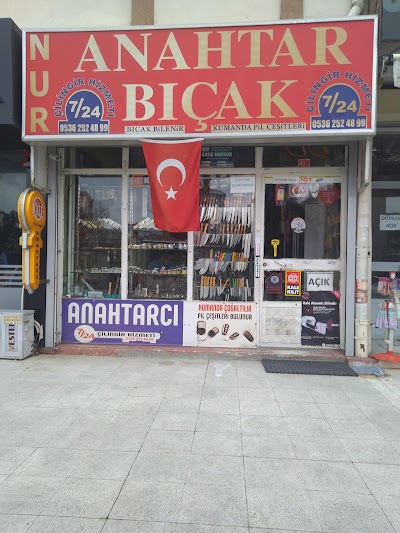 Nur anahtar bıçak