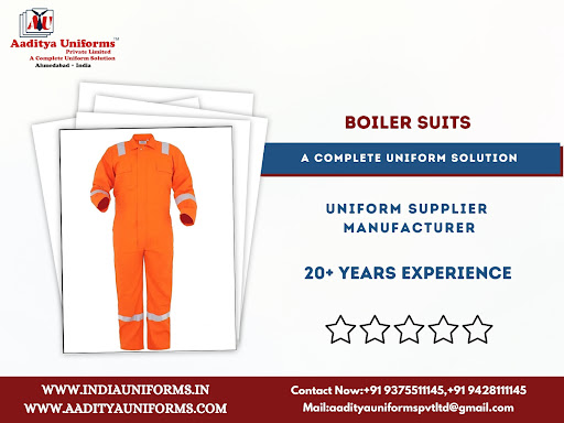 Boiler suits Available At Aaditya Uniforms post image
