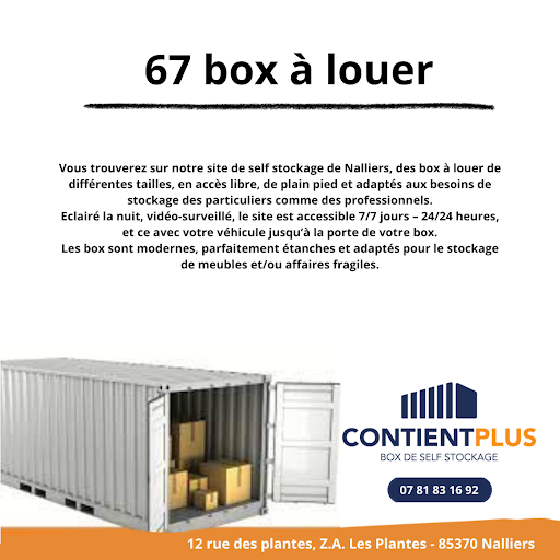 CONTIENT PLUS BOX NALLIERS - Thumbnail