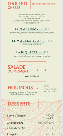 Menu Café Corail Page 6