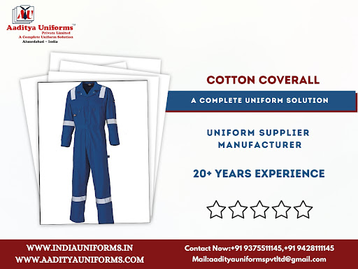 cotton coverall Available At Aaditya Uniforms post image