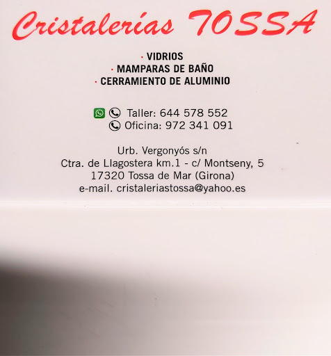 C r i s t a l e r i a s TOSSA - Thumbnail