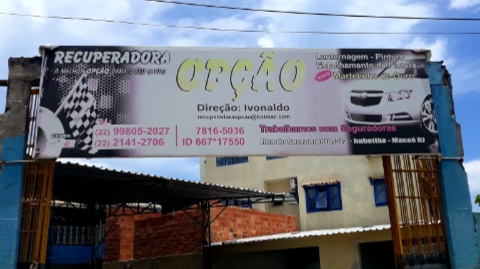 Recuperadora Opção - Martelinho de Ouro - Lanternagem - Polimento - Cristalização