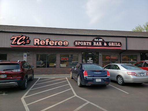 T.C.'s Referee | Sports Bar Logo