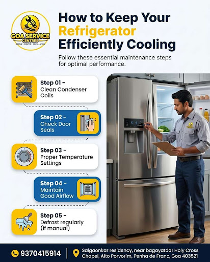 Keep your refrigerator running smoothly with these essential tips! 🥶 Optimize performance and sav…