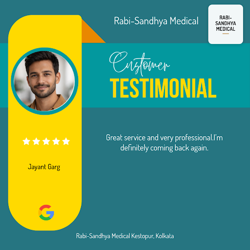 Jayant Garg's 5-star review says it all! He loved the exceptional service at Rabi-Sandhya Medical… post image