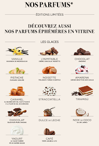 Menu Amorino Gelato - Bordeaux Dijeaux Page 1