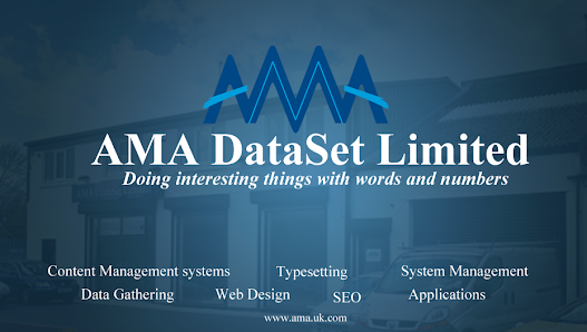 AMA DataSet Limited 3-5 School Ln, Bamber Bridge, Walton-le-Dale, Preston PR5 6QD, United Kingdom