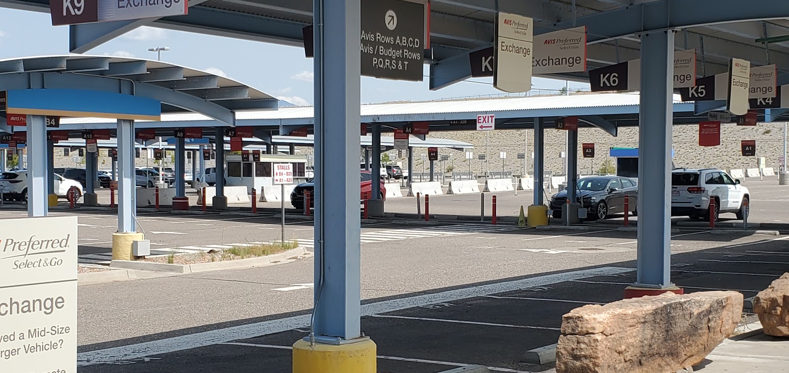 Albuquerque International Sunport Car Rental Center