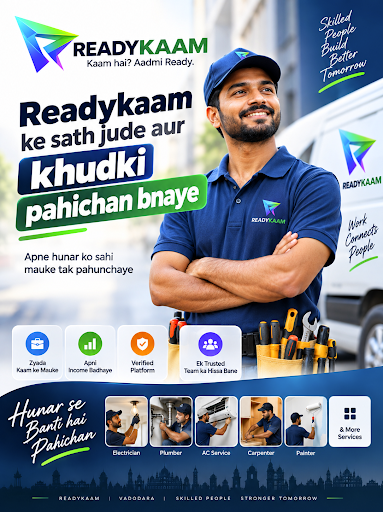 🏠 ReadyKaam – Vadodara’s Home Service Platform