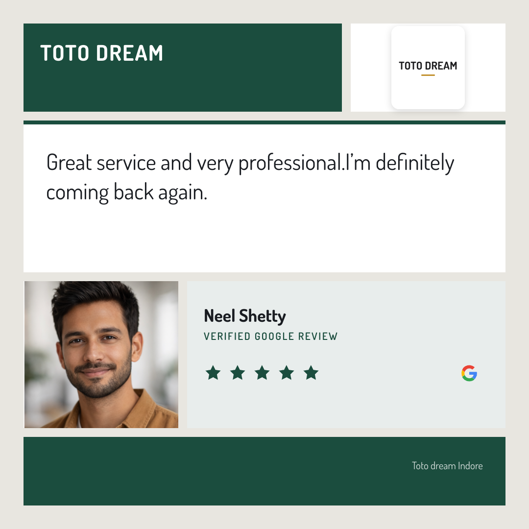 Indore resident Neel Shetty raves about his exceptional experience wi…