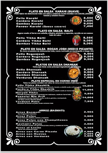 Fotografía de Restaurante Hindú balibaba Carta