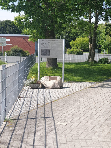 Erinnerungstafel "Lager Fedderwardergroden"