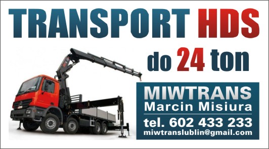 Transport specjalistyczny HDS MIWTRANS Marcin Misiura, Author: Transport specjalistyczny HDS MIWTRANS Marcin Misiura