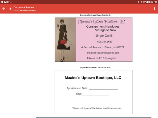Maxine's Uptown Boutique/Crystals/ Aura & Chakra Reading CCPs/ Metaphisical/Handbags - Thumbnail